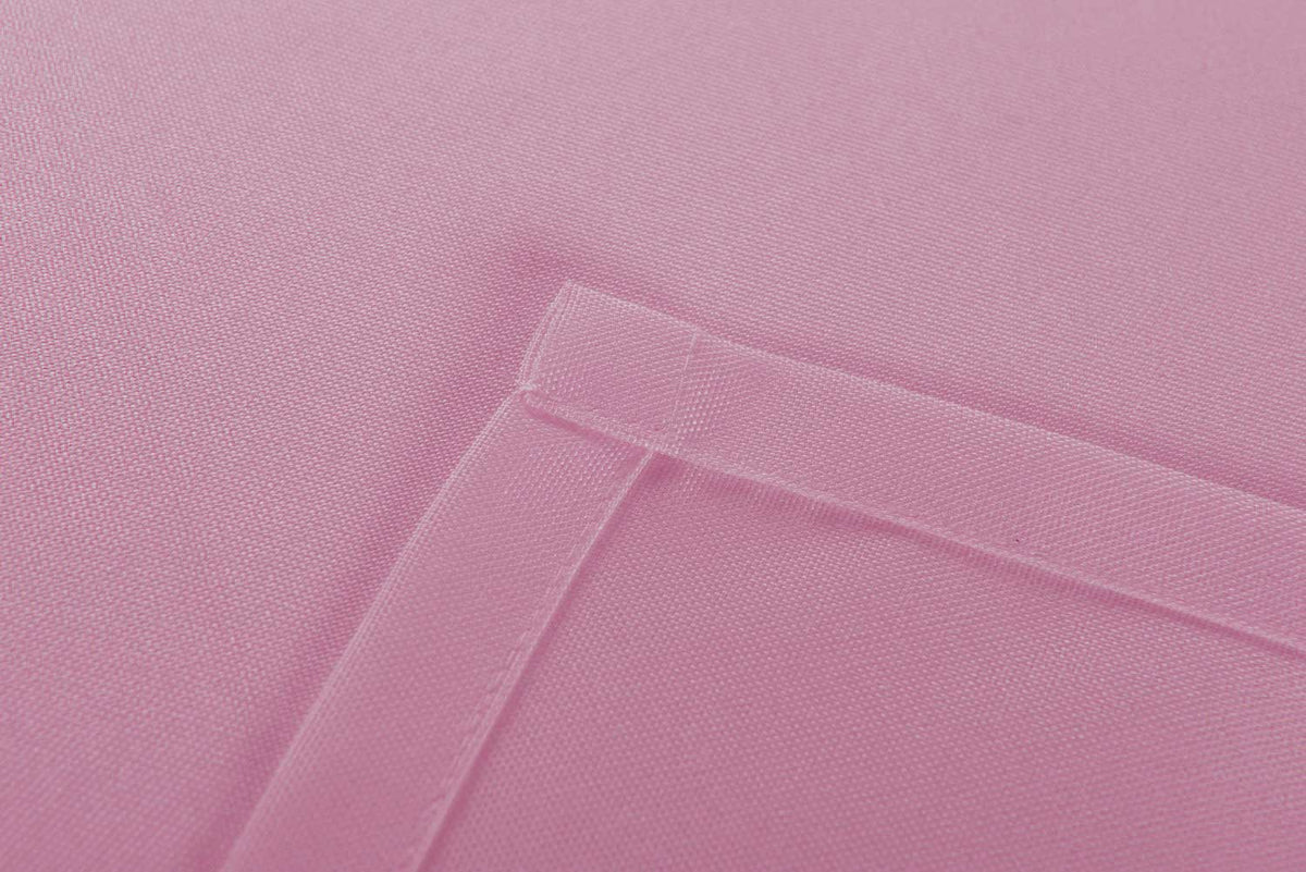 2er Pack Flächenvorhänge Schiebegardinen komplett Set Cationic blickdicht Leinen Optik natura seidenmatt Landhaus Stil 204411-2 Schiebegardine 10000265_fabric_rosa_3 | gerdinenbox.com