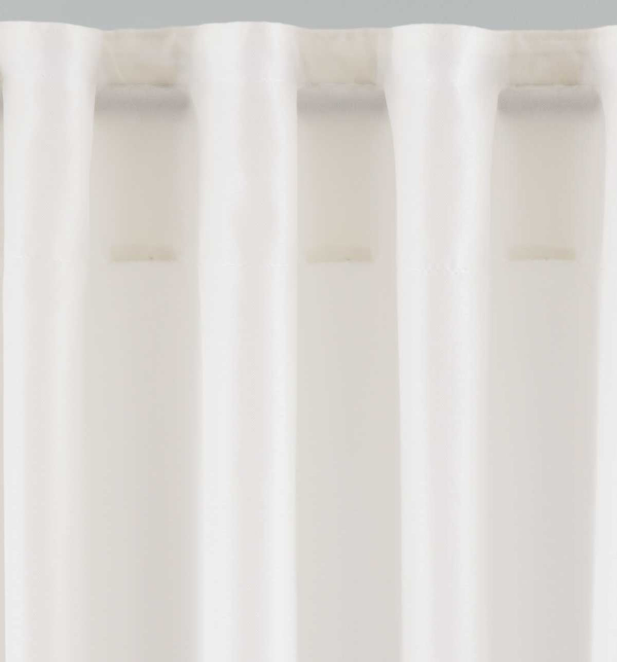 2er Set Vorhänge Verdeckte Schlaufen Cationic »JENA« Blickdicht Leinen Optik Gardinen Meliert Gardinenband mit Raffhalter 2019037-2 Vorhang Set 2019037creme-st | gerdinenbox.com