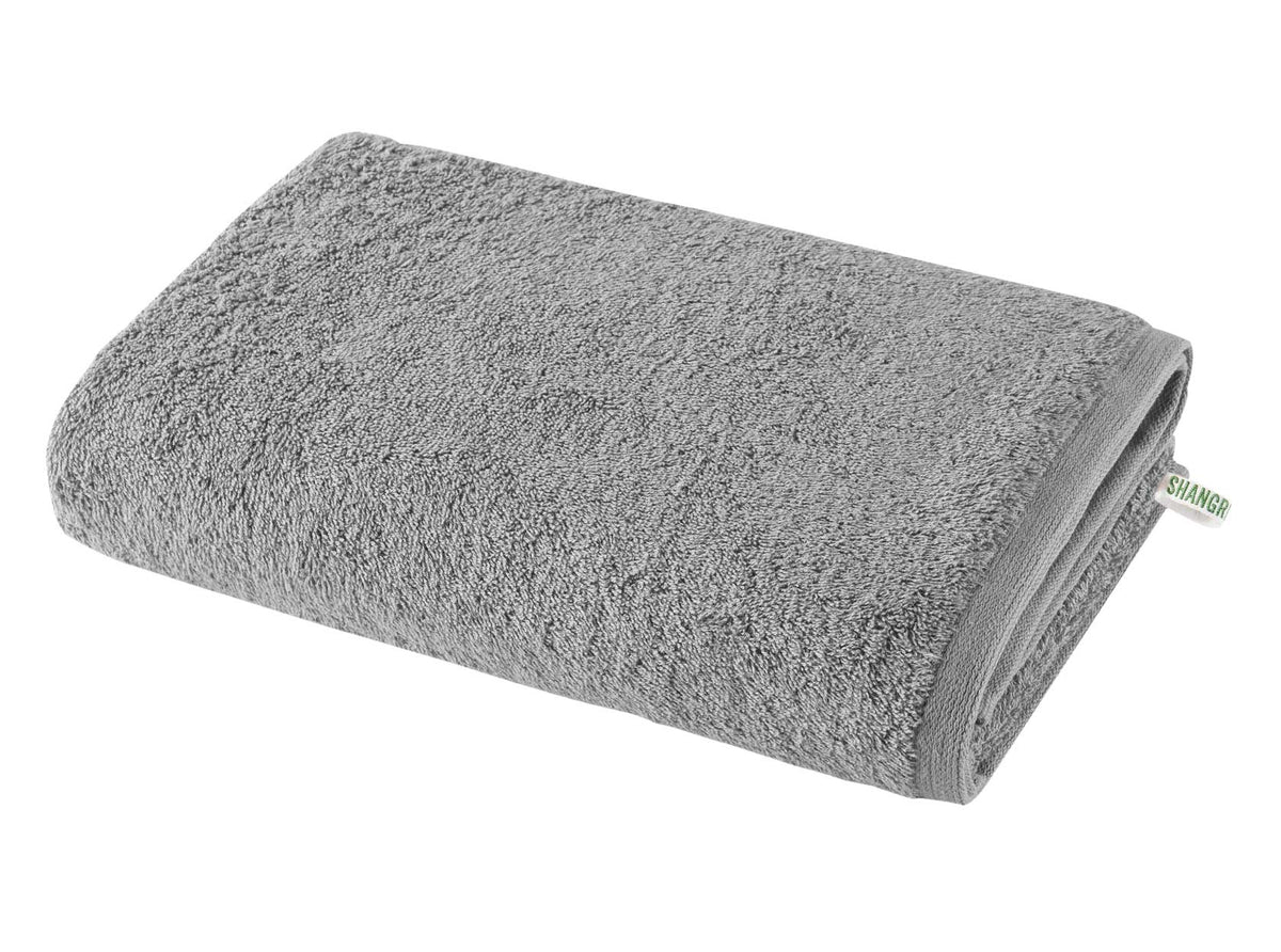 Frottee Waschlappen Handtuch Saunatuch »Montreal« 100% Bio Baumwolle 500 g/m² Nachhaltig Grau Badetuch 70x140 cm Frottee 2020103grau_fd2d1a7b-27f9-480a-bc8a-43420b6fa18a | gerdinenbox.com