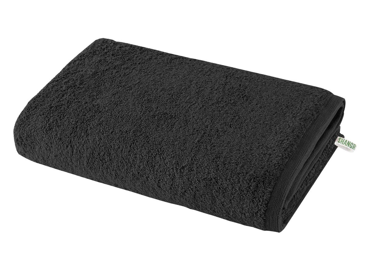 Frottee Waschlappen Handtuch Saunatuch »Montreal« 100% Bio Baumwolle 500 g/m² Nachhaltig Schwarz Badetuch 70x140 cm Frottee 2020103schwarz_8e30e00c-44ec-46a6-b125-d160f18684a6 | gerdinenbox.com