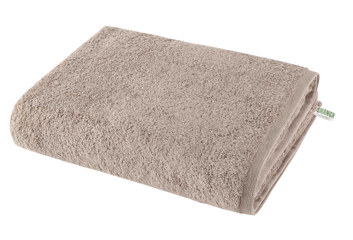 Frottee Waschlappen Handtuch Saunatuch »Montreal« 100% Bio Baumwolle 500 g/m² Nachhaltig Taupe Saunatuch 100x150 cm Frottee 2020104taupe_dd773ba7-6af3-4280-b81e-4a120d48255c | gerdinenbox.com