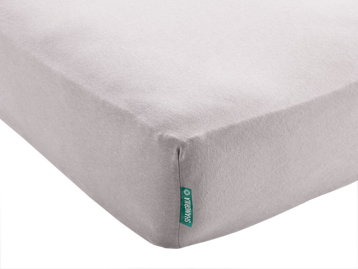 Spannbettlaken »Bremen« Bettlaken Bio Baumwolle Hautfreundlich für Boxpringbetten Matratzen bis 30 cm Höhe 202093 Stein BxL+H 180x200+30 cm Bettwäsche 202093stein_92209490-0a0d-452c-9180-fde108154221 | gerdinenbox.com