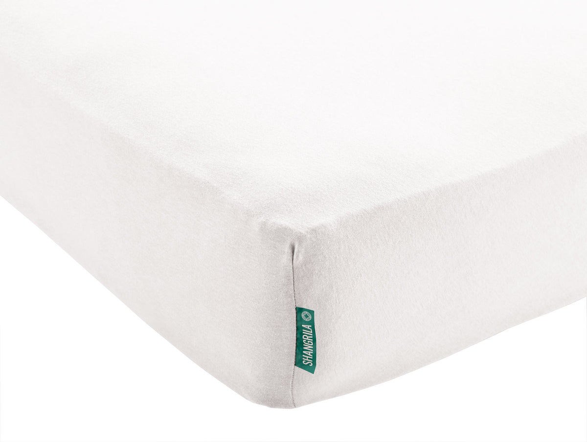Spannbettlaken »Bremen« Bettlaken Bio Baumwolle Hautfreundlich für Boxpringbetten Matratzen bis 30 cm Höhe 202093 Weiß BxL+H 140x200+30 cm Bettwäsche 202093weiss | gerdinenbox.com