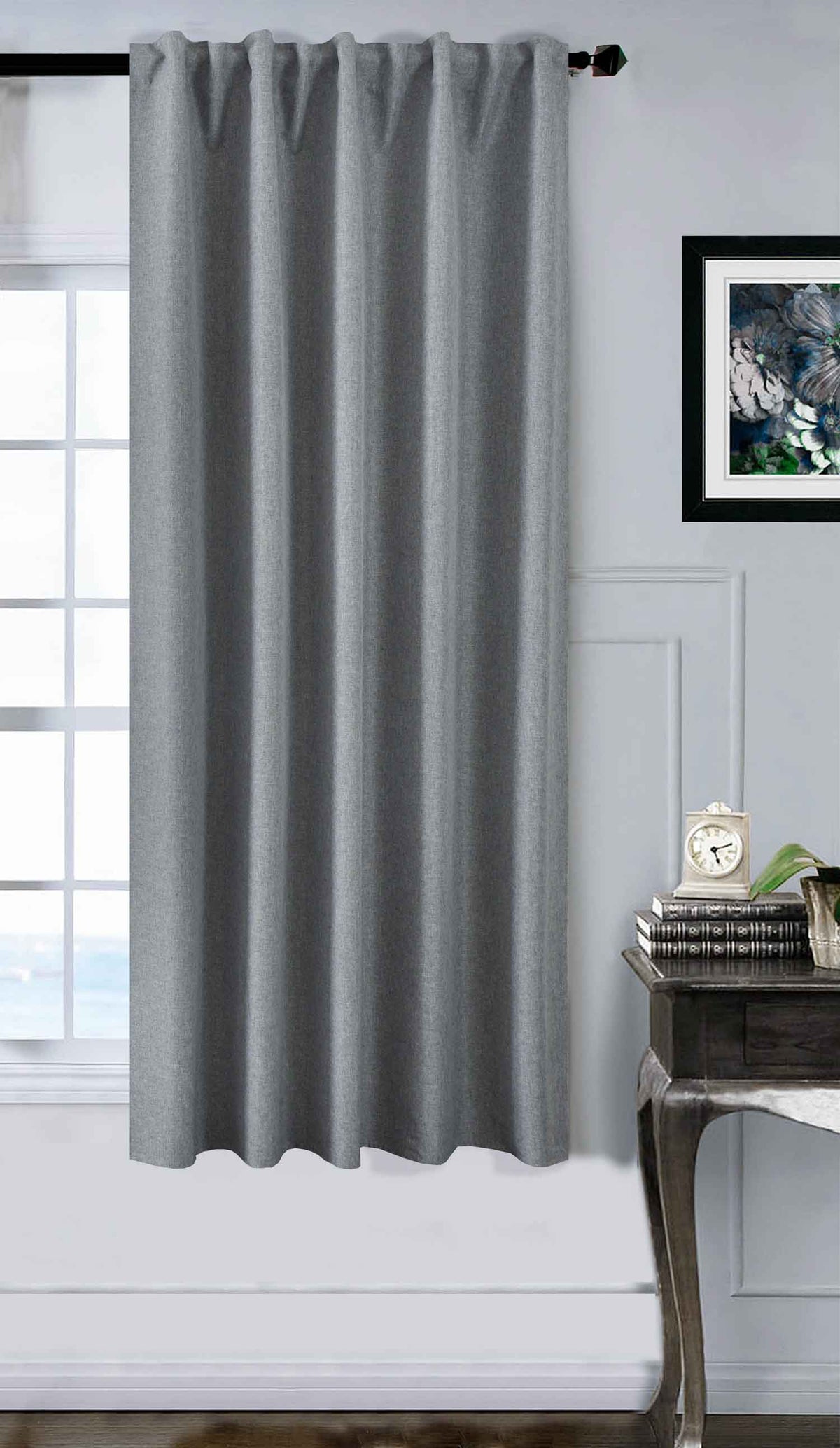 Premium Verdunkelungsvorhang »BOSTON Dark« 100% Verdunkelung mit Multibandaufhängung 2023600 Grau HxB 175x140 cm Vorhang 2023600grau-175 | gerdinenbox.com