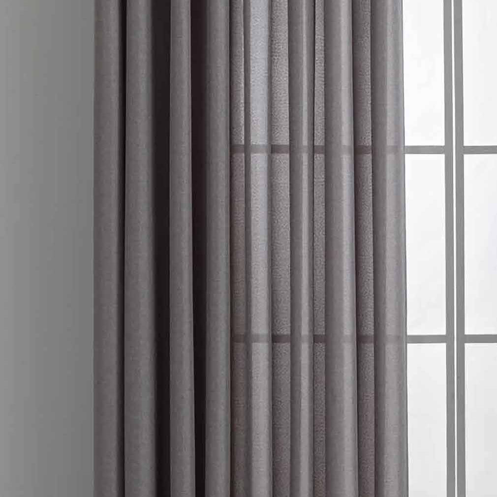 Vorhang Cationic mit Wellenband »Wien« 1:2 Wellenband Bleibandabschluß Knitterarm Wellenfall 2025110