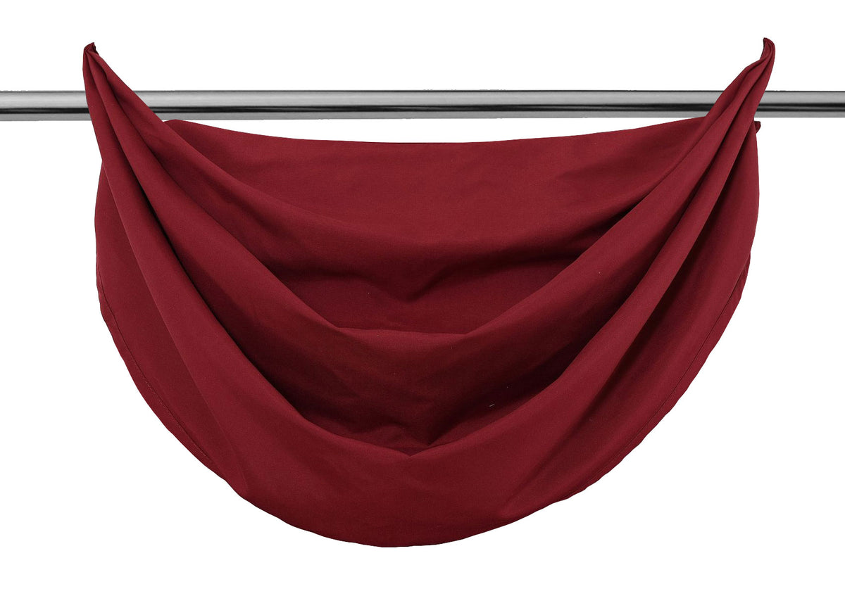 Vorhang Set Schal Ösen Microsatin Segeltuch Querbehang lichtdurchlässig Deko Wohnzimmer 20405S4 Vorhang Set 20405Vbordeaux_0a00a4db-c409-41aa-9068-18fd8ed2fb47 | gerdinenbox.com