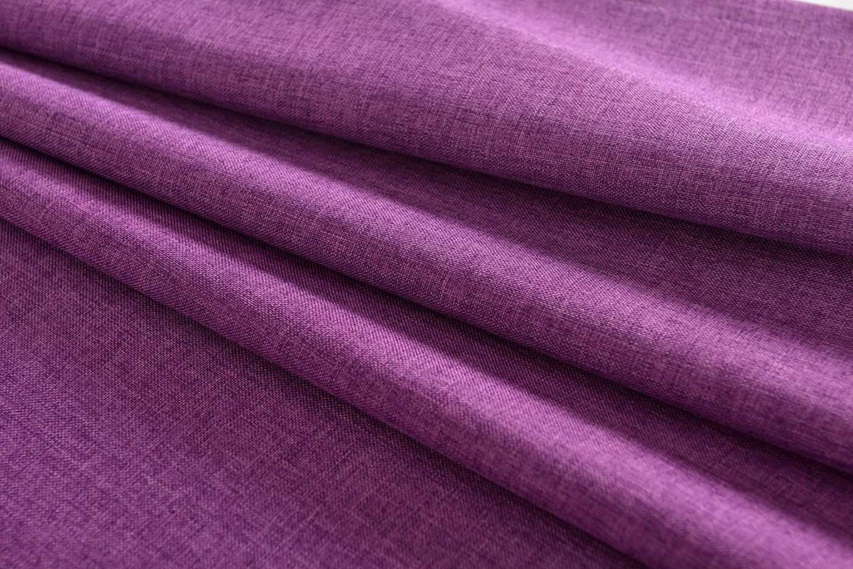 Vorhang Schal verdeckte Schlaufen >>Cationic<< blickdicht Leinen Optik natura seidenmatt (HxB) Landhaus Stil 20440 Vorhang 20440_fuchsia_5 | gerdinenbox.com