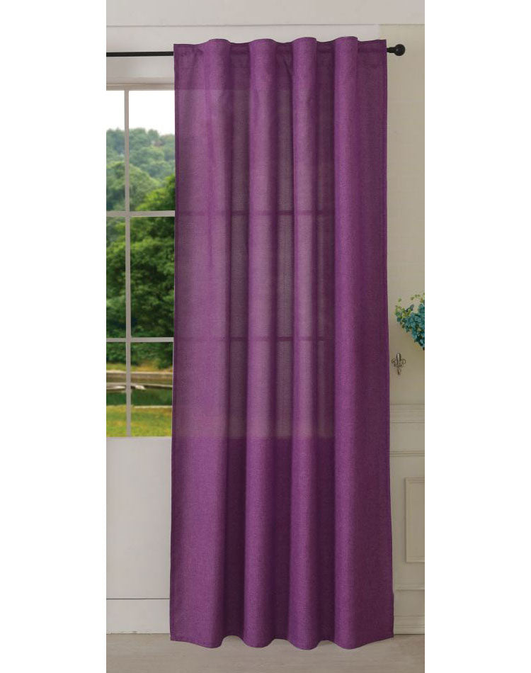 Vorhang Schal verdeckte Schlaufen >>Cationic<< blickdicht Leinen Optik natura seidenmatt (HxB) Landhaus Stil 20440 Fuchsia Vorhang 20440fuchsia | gerdinenbox.com