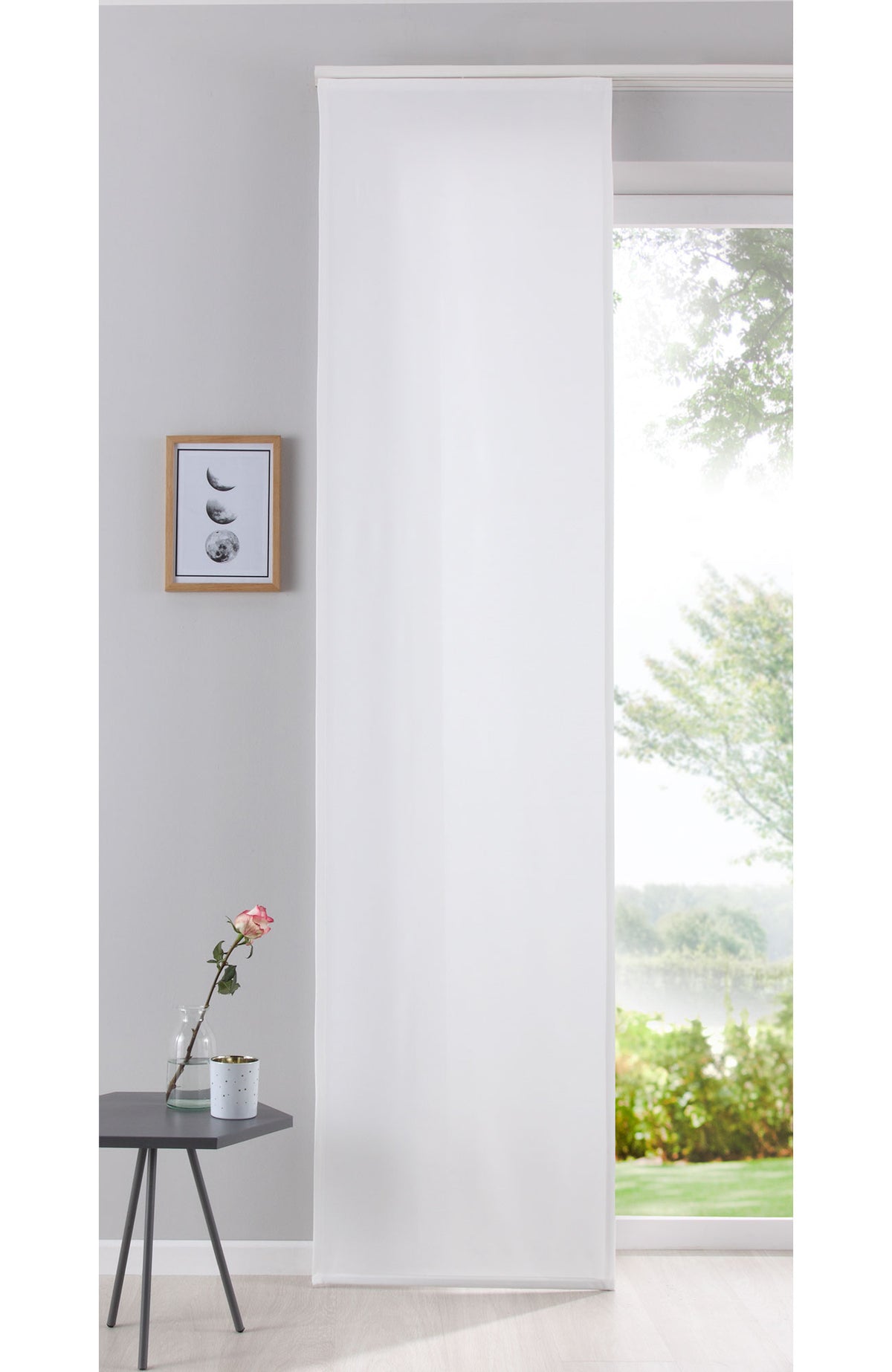 Flächenvorhang Schiebegardine Cationic blickdicht Leinen Optik natura seidenmatt Landhaus Stil 204411 Natur Schiebegardine 204411natur | gerdinenbox.com