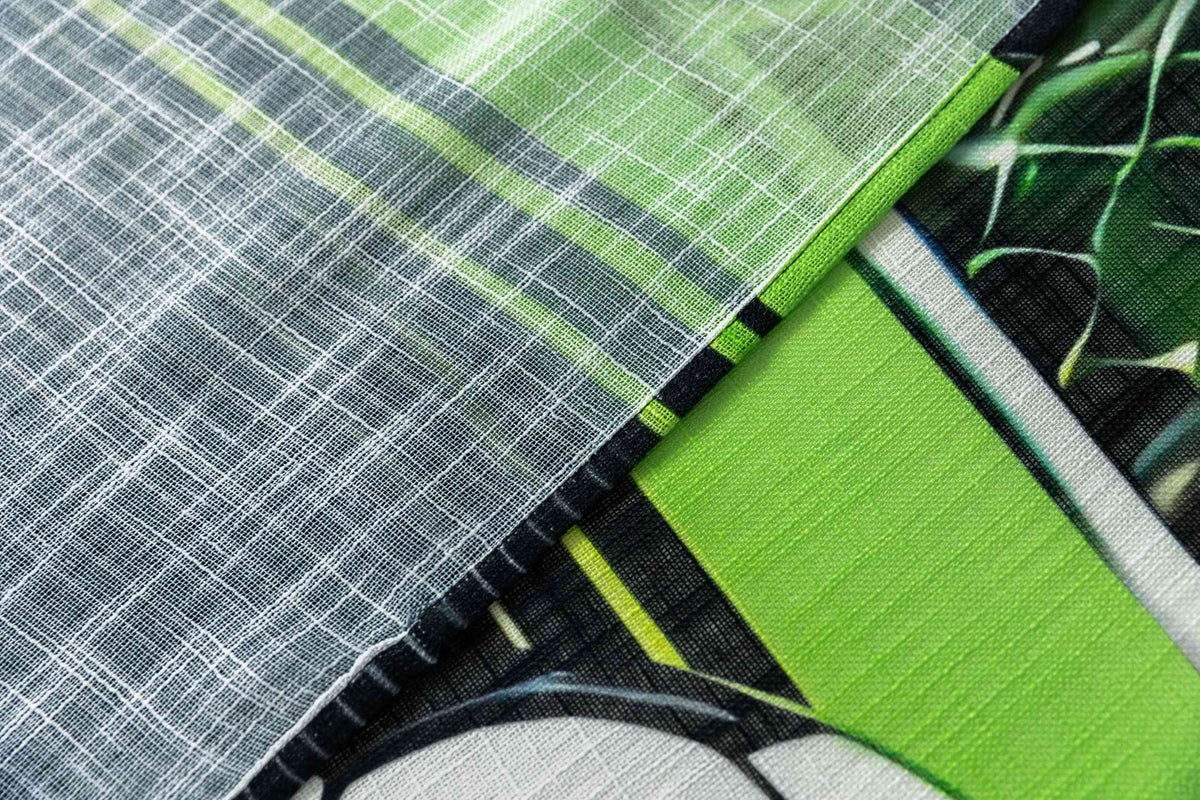 Vorhang Ösen Grobfaser »Seoul Collection« Digital Druck Ösen Gardinen Linenlook-Struktur Halbransparent Blickdicht 2024120 Vorhang 3F3A6007_1 | gerdinenbox.com