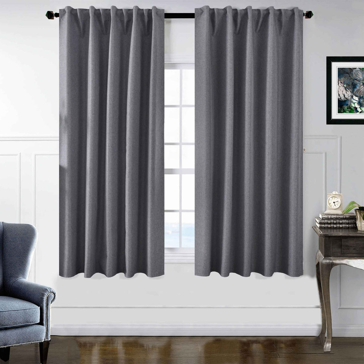 2er Set Verdunkelungsvorhänge 100% Verdunkelung »BOSTON Dark« mit Multibandaufhängung 2023600-2 Dunkelgrau HxB 175x140 cm Vorhang Set 47596066963720_e3b930de-1c3a-43ab-ad1c-52a70ac2ae76 | gerdinenbox.com