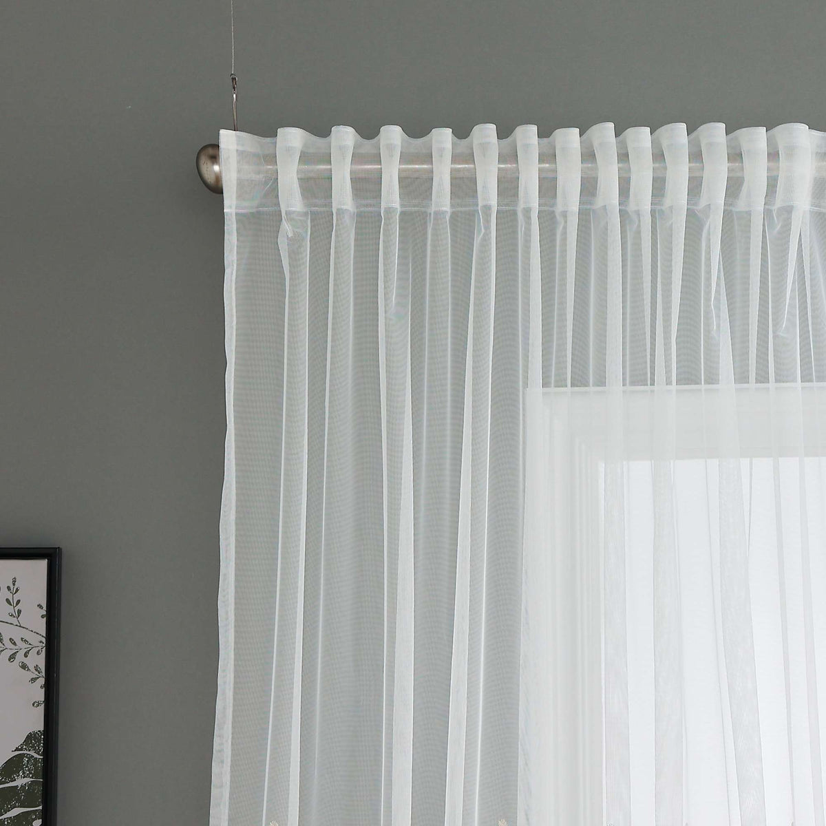 Gardine Raschel Stickerei Design »Florenz« Multiband für Gardinenschiene und Gardinenstange Elegante Fensterdekoration 2023200 Gardinenschal 593A0147 | gerdinenbox.com