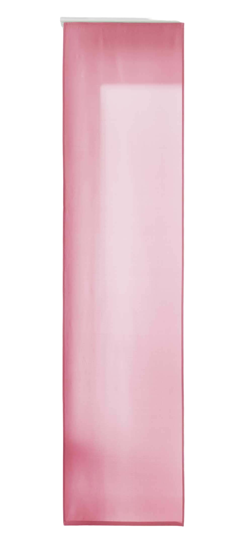 1er Set Schiebegardine Flächenvorhang Mikrofaser Vorhang Gardine Raumteiler Matt Paneelwagen Beschwerungsstange 85600N Schiebegardine 85600Npink-crop | gerdinenbox.com