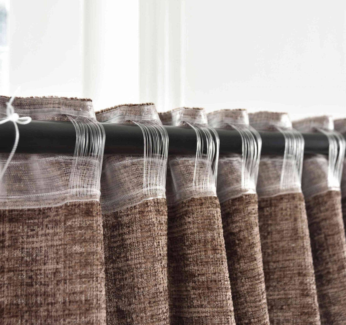 Vorhang Chenille Jacquard »RIGA« mit Multiband-Aufhängung Luxuriöser Stil für Ihr Zuhause 2023500 Vorhang Img1441 | gerdinenbox.com