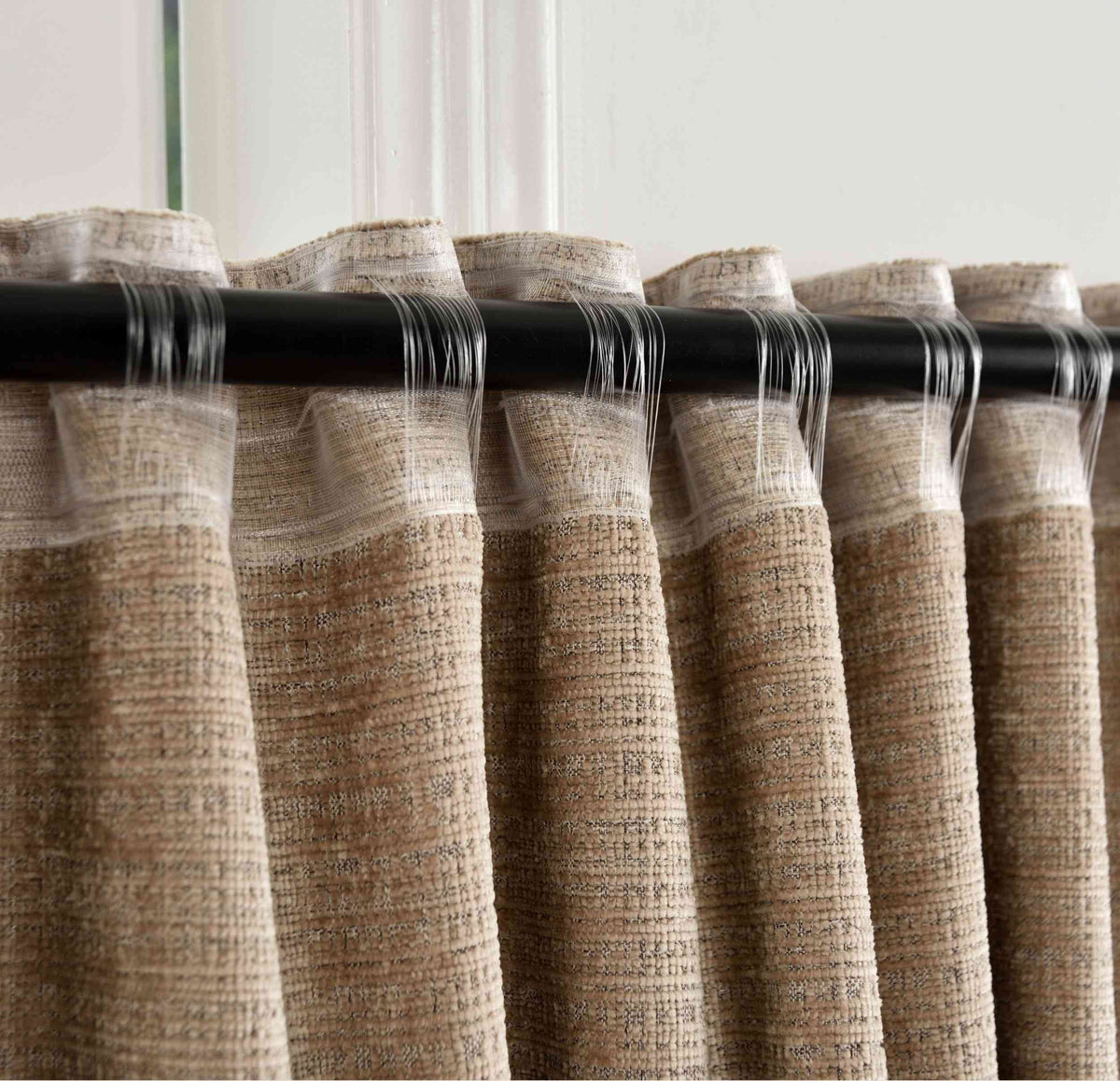 Vorhang Chenille Jacquard »RIGA« mit Multiband-Aufhängung Luxuriöser Stil für Ihr Zuhause 2023500 Vorhang Img1555 | gerdinenbox.com