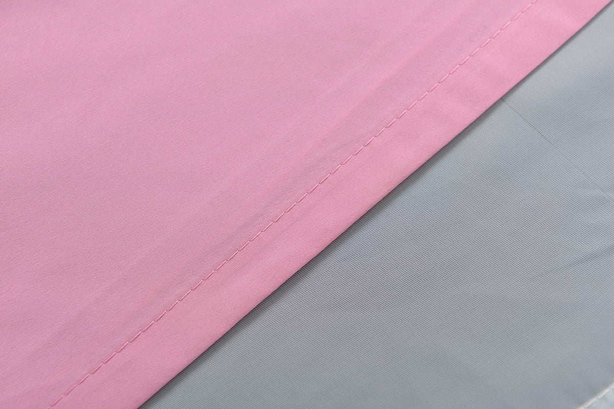 Doppel Raffrollo Palma Microsatin matt Voile Faltgardinen Faltrollo Schlaufenrollo mit Universalgardinenband 20410 Raffrollo Img29948 | gerdinenbox.com