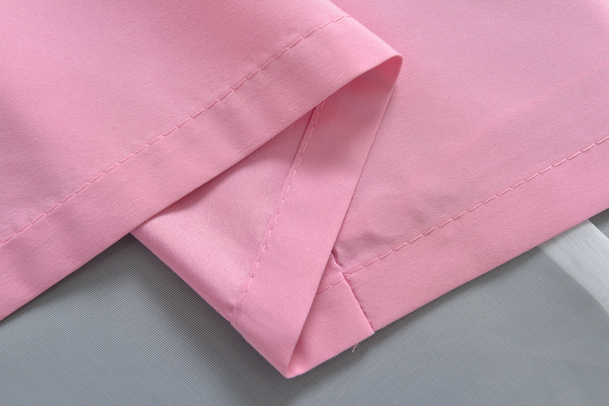 Doppel Raffrollo Palma Microsatin matt Voile Faltgardinen Faltrollo Schlaufenrollo mit Universalgardinenband 20410 Raffrollo Img29951 | gerdinenbox.com