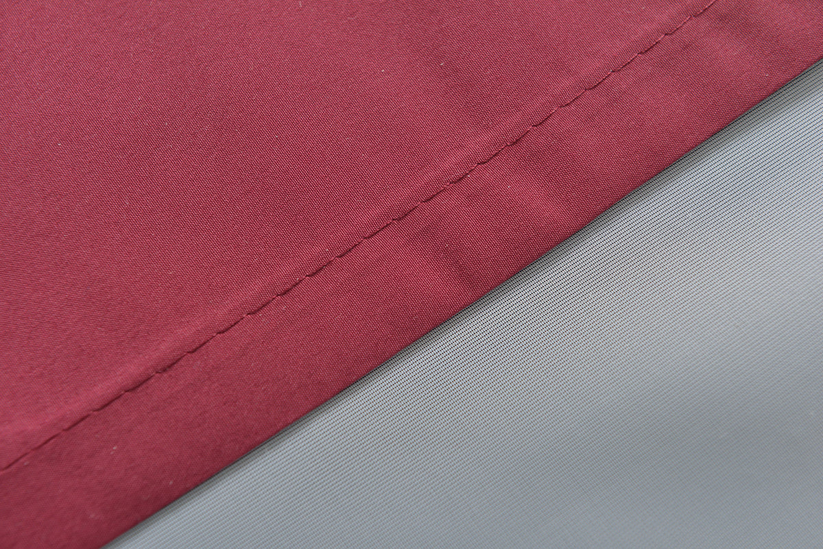 Doppel Raffrollo Palma Microsatin matt Voile Faltgardinen Faltrollo Schlaufenrollo mit Universalgardinenband 20410 Raffrollo Img29975 | gerdinenbox.com