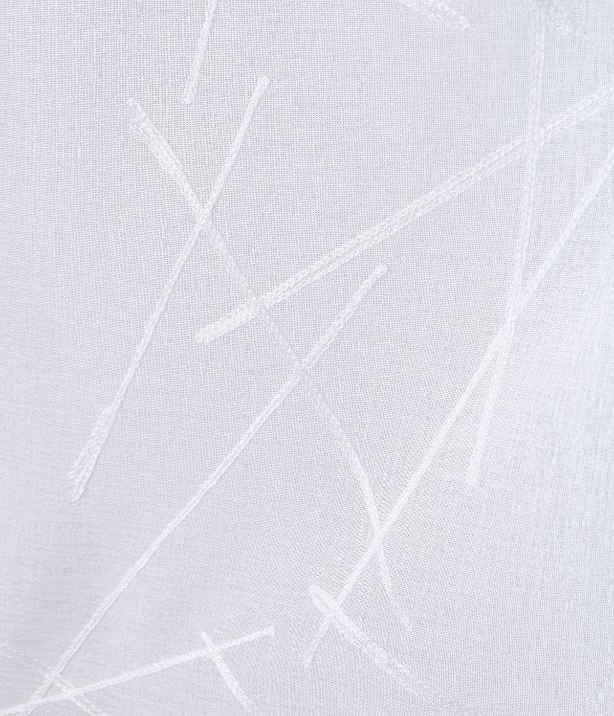 Gardine Ösen Schal Vorhang POMPEI Relief Stickerei Transparent Raffhalter 10000178 Gardinenschal 10000178_linie_weiss | gerdinenbox.com