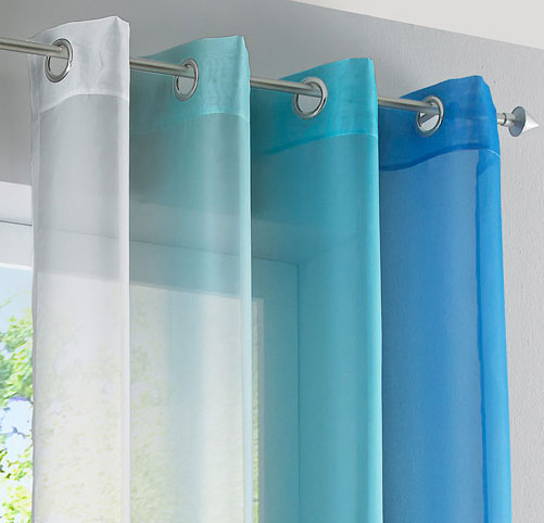 2er Pack Gardinen Vertikal Farbverlauf Druck Transparent »Modena« mit Ösen und Raffhalter, Vorhang, Dekoschal 10000183 Gardinen Set 10000183blau_d2_3949c40d-51fd-474d-b7bc-f08e547b4a34 | gerdinenbox.com