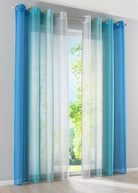 2er Pack Gardinen Vertikal Farbverlauf Druck Transparent »Modena« mit Ösen und Raffhalter, Vorhang, Dekoschal 10000183 Blautöne HxB 225x140 cm Gardinen Set 10000183blautoene_a568f1b8-ae92-42c8-a723-b458dc45c792 | gerdinenbox.com