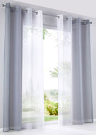 2er Pack Gardinen Vertikal Farbverlauf Druck Transparent »Modena« mit Ösen und Raffhalter, Vorhang, Dekoschal 10000183 Grautöne HxB 175x140 cm Gardinen Set 10000183grautoene_55aeb0d1-4d2f-427c-9484-d7ae2c86ea69 | gerdinenbox.com
