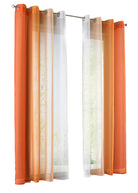 2er Pack Gardinen Vertikal Farbverlauf Druck Transparent »Modena« mit Ösen und Raffhalter, Vorhang, Dekoschal 10000183 Gardinen Set 10000183orangetoene-crop_c76cfdbf-f9d5-4b24-8f0a-7f7d68167f75 | gerdinenbox.com
