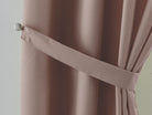 2er Set Vorhänge Blickdicht Gardinen Matt Lichtdurchlässig »PALERMO« mit Ösen und Raffhalter Dekoschal 10000265-2 Vorhang Set 10000265_taupe | gerdinenbox.com
