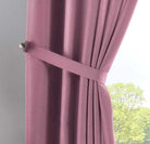 Vorhang Verdeckte Schlaufen Cationic »JENA« Blickdicht Leinen Optik Gardine Meliert Gardinenband mit Raffhalter 2019037 Vorhang 2019037_03_rosa_6bbe139f-530a-4df4-a1b0-df5de6564dde | gerdinenbox.com