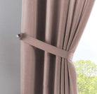 Vorhang Verdeckte Schlaufen Cationic »JENA« Blickdicht Leinen Optik Gardine Meliert Gardinenband mit Raffhalter 2019037 Vorhang 2019037_03_taupe_29312548-63cf-4243-a535-98092a3a49d9 | gerdinenbox.com