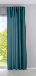 Vorhang Verdeckte Schlaufen Cationic »JENA« Blickdicht Leinen Optik Gardine Meliert Gardinenband mit Raffhalter 2019037 Vorhang 2019037smaragd_gruen-gerade_038949fd-7a2f-4ed0-af92-98762c3e5edd | gerdinenbox.com