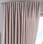 Vorhang Verdeckte Schlaufen Cationic »JENA« Blickdicht Leinen Optik Gardine Meliert Gardinenband mit Raffhalter 2019037 Taupe HxB 250x300 cm Vorhang 2019037taupe-breit | gerdinenbox.com