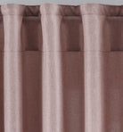 2er Set Vorhänge Verdeckte Schlaufen Cationic »JENA« Blickdicht Leinen Optik Gardinen Meliert Gardinenband mit Raffhalter 2019037-2 Vorhang Set 2019037taupe-st | gerdinenbox.com