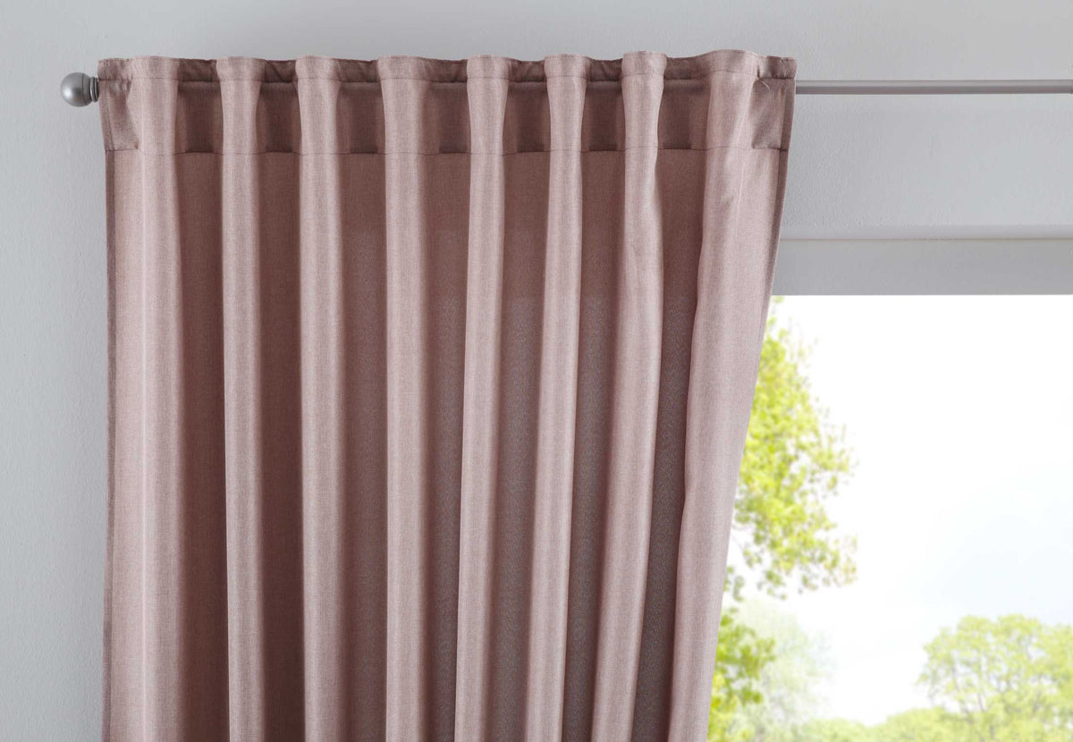 Vorhang Verdeckte Schlaufen Cationic »JENA« Blickdicht Leinen Optik Gardine Meliert Gardinenband mit Raffhalter 2019037 Taupe HxB 145x140 cm Vorhang 2019037taupe_69a04076-08ca-4233-9ef9-a05cd44edf16 | gerdinenbox.com