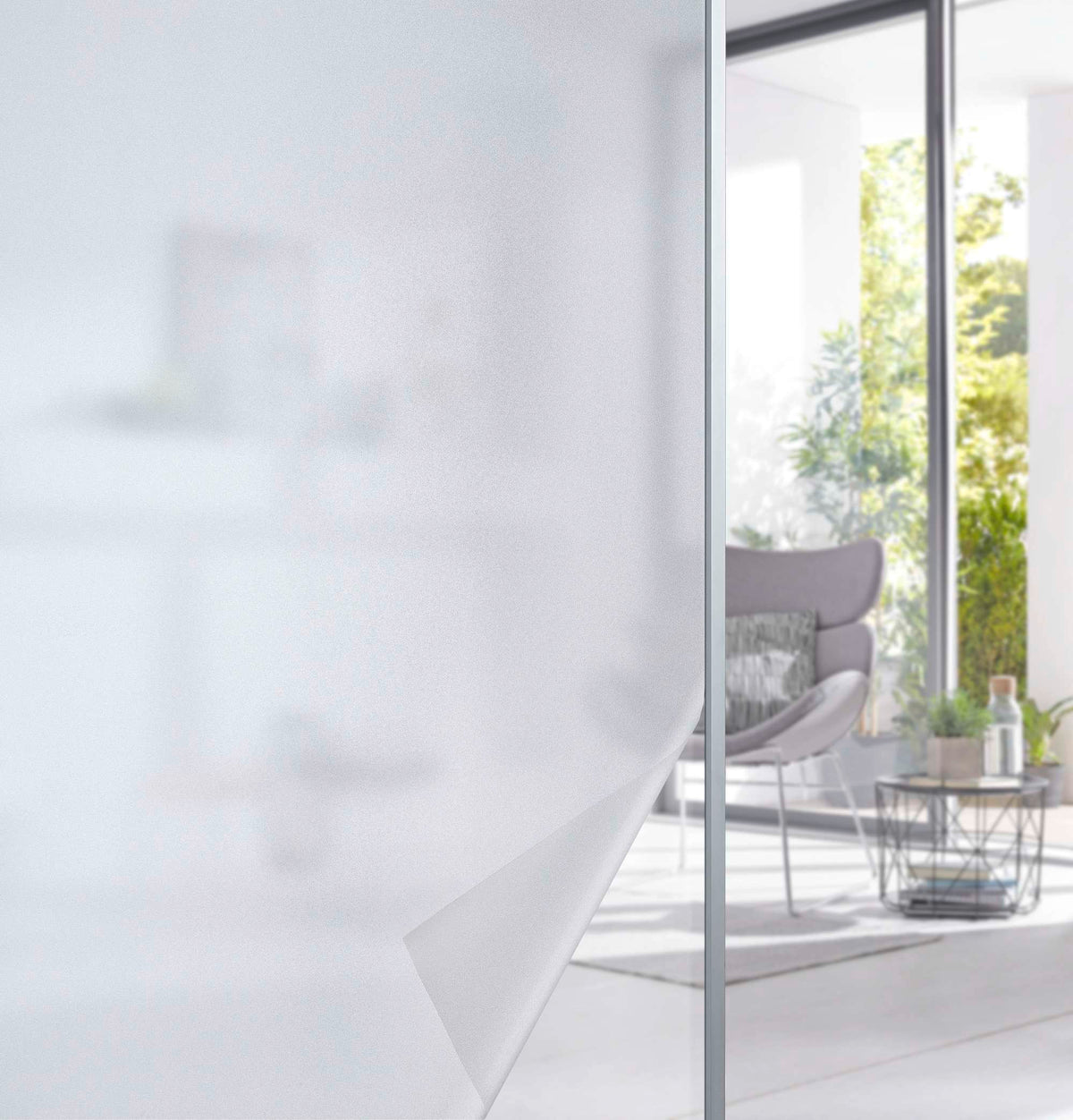 Fensterfolie selbsthaftend Sichtschutzfolie Anti-UV statische Haftung Folie selbstklebend 201916000 Folien 201916000milchglas | gerdinenbox.com