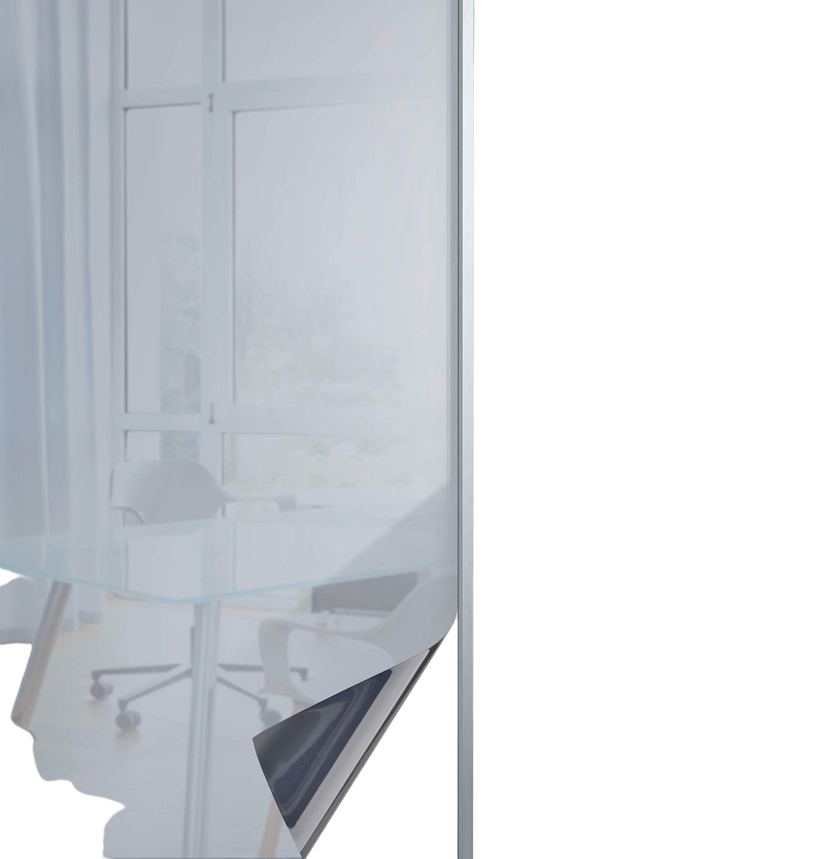 Fensterfolie selbsthaftend Sichtschutzfolie Anti-UV statische Haftung Folie selbstklebend 201916000 Folien 201916000solar_uv_silber-crop | gerdinenbox.com
