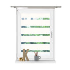 Fensterfolie selbsthaftend Sichtschutzfolie Anti-UV statische Haftung Folie selbstklebend 201916000 Folien 201916000streifen_10_cm-crop | gerdinenbox.com