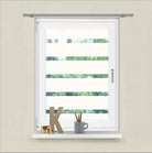 Fensterfolie selbsthaftend Sichtschutzfolie Anti-UV statische Haftung Folie selbstklebend 201916000 Folien 201916000streifen_10_cm | gerdinenbox.com