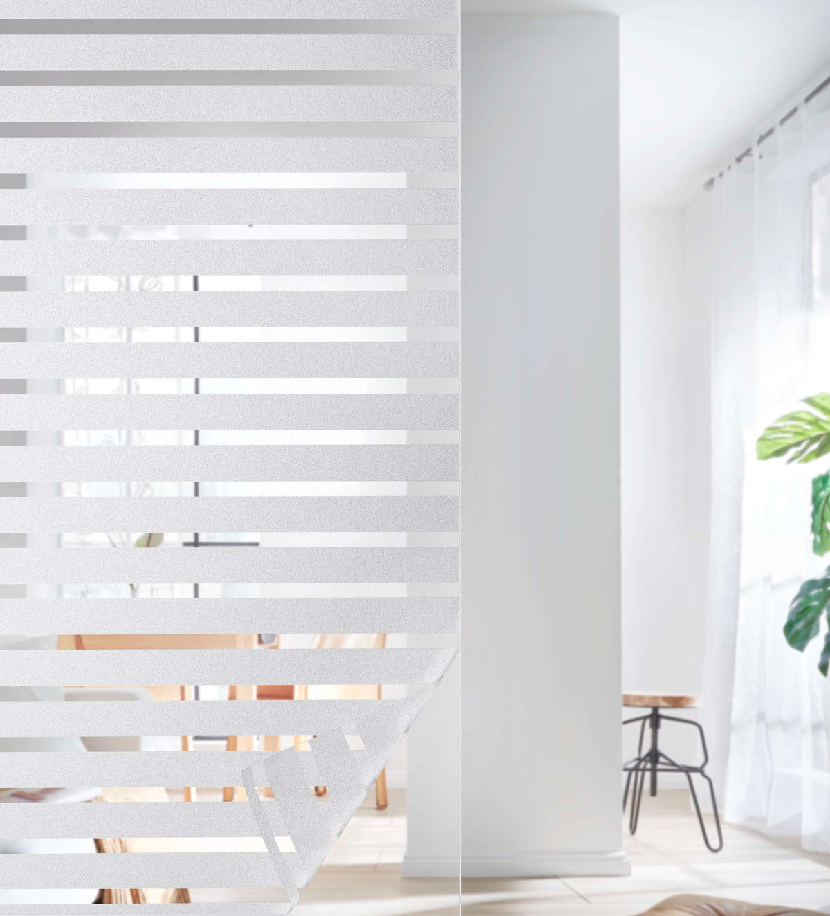 Fensterfolie selbsthaftend Sichtschutzfolie Anti-UV statische Haftung Folie selbstklebend 201916000 Folien 201916000streifen_25_mm_4308678f-6586-4722-b193-63bd14006ae9 | gerdinenbox.com