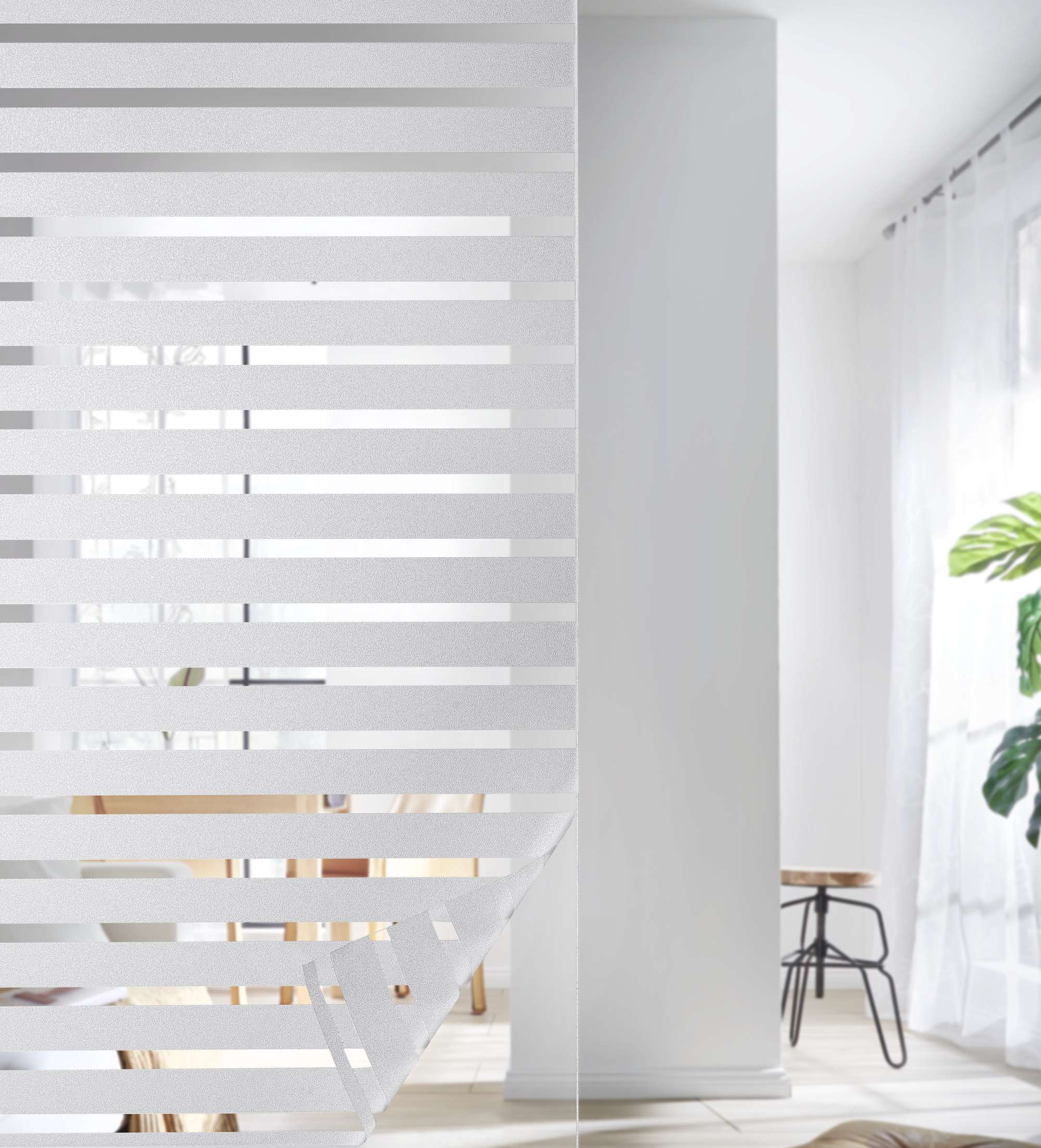 Fensterfolie selbsthaftend Sichtschutzfolie Anti-UV statische Haftung Folie selbstklebend 201916000 Streifen 25 mm 116x200 cm Folien 201916000streifen_25_mm_e1c960f5-d58b-40f0-849c-e85975278545 | gerdinenbox.com