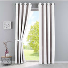 Vorhänge Blickdicht »NewYork« 2er-Pack Thermo-Gardinen Verdunkelungsvorhang Blackout Ösen schalldämmend UV-Schutz Raffhalter 201920600-2 Weiß HxB 225x140 cm Vorhang Set 201920600-2weiss_cd8dbbf8-5620-422d-b1b2-a62b4552a5bf | gerdinenbox.com