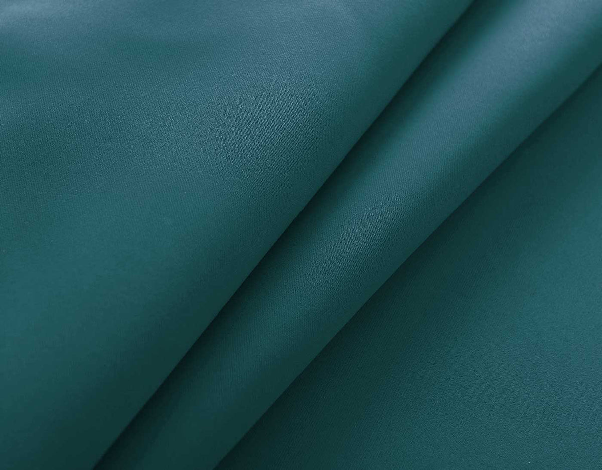 Vorhang Blickdicht »NewYork« 1er-Pack Thermo-Gardine Verdunkelungsvorhang Blackout Ösen schalldämmend UV-Schutz Raffhalter 201920600 Vorhang 201920600_petrol_1 | gerdinenbox.com
