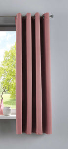 Vorhang Blickdicht »NewYork« 1er-Pack Thermo-Gardine Verdunkelungsvorhang Blackout Ösen schalldämmend UV-Schutz Raffhalter 201920600 Altrosa HxB 160x140 cm Vorhang 201920600altrosa-160 | gerdinenbox.com