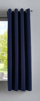 Vorhang Blickdicht »NewYork« 1er-Pack Thermo-Gardine Verdunkelungsvorhang Blackout Ösen schalldämmend UV-Schutz Raffhalter 201920600 Blau HxB 160x140 cm Vorhang 201920600blau-160 | gerdinenbox.com