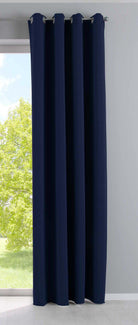 Vorhang Blickdicht »NewYork« 1er-Pack Thermo-Gardine Verdunkelungsvorhang Blackout Ösen schalldämmend UV-Schutz Raffhalter 201920600 Blau HxB 225x140 cm Vorhang 201920600blau | gerdinenbox.com