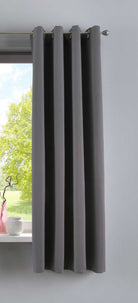 Vorhang Blickdicht »NewYork« 1er-Pack Thermo-Gardine Verdunkelungsvorhang Blackout Ösen schalldämmend UV-Schutz Raffhalter 201920600 Dunkelgrau HxB 160x140 cm Vorhang 201920600dunkelgrau-160 | gerdinenbox.com
