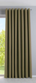Vorhang Blickdicht »NewYork« 1er-Pack Thermo-Gardine Verdunkelungsvorhang Blackout Ösen schalldämmend UV-Schutz Raffhalter 201920600 Oliv HxB 245x295 cm Vorhang 201920600oliv-295 | gerdinenbox.com