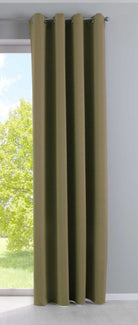 Vorhang Blickdicht »NewYork« 1er-Pack Thermo-Gardine Verdunkelungsvorhang Blackout Ösen schalldämmend UV-Schutz Raffhalter 201920600 Oliv HxB 245x140 cm Vorhang 201920600oliv_d27e3059-cc5f-4d7a-8e2a-4049001e4387 | gerdinenbox.com