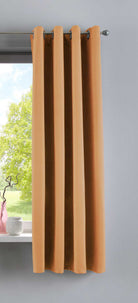 Vorhang Blickdicht »NewYork« 1er-Pack Thermo-Gardine Verdunkelungsvorhang Blackout Ösen schalldämmend UV-Schutz Raffhalter 201920600 Orange HxB 160x140 cm Vorhang 201920600orange-160 | gerdinenbox.com