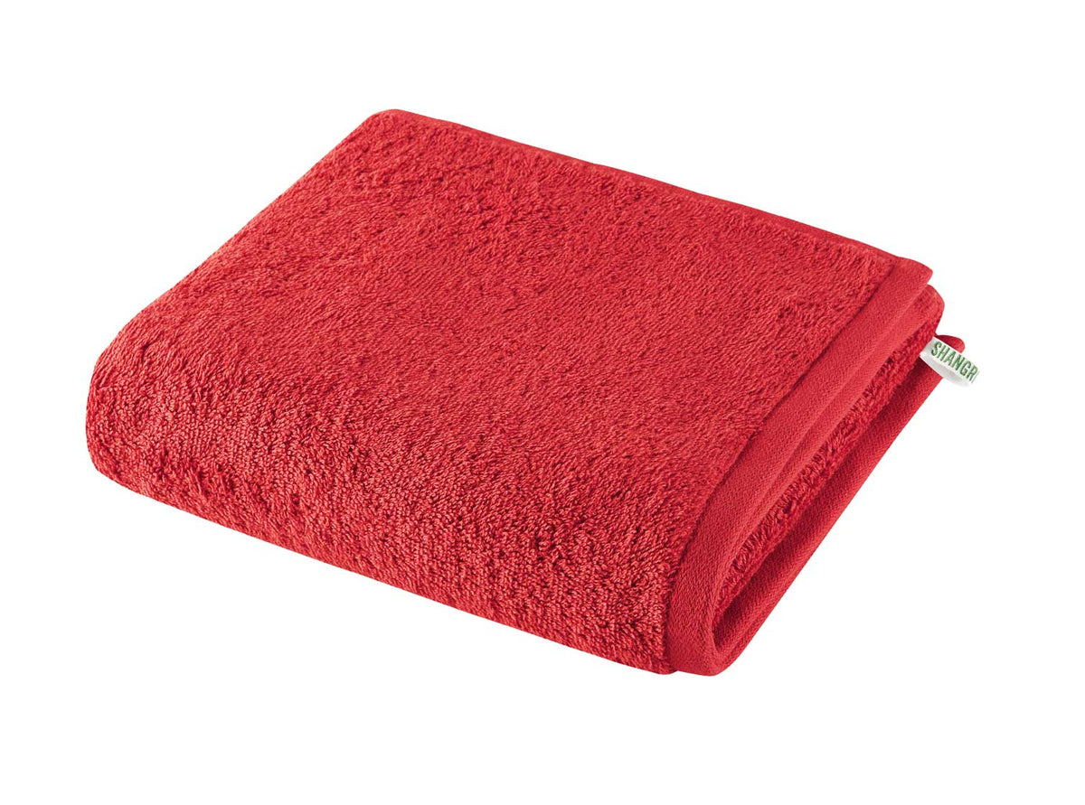 Frottee Waschlappen Handtuch Saunatuch »Montreal« 100% Bio Baumwolle 500 g/m² Nachhaltig Rot Handtuch 50x100 cm Frottee 2020102rot_7d4c86d9-a679-45ac-96ad-ce55de15a642 | gerdinenbox.com
